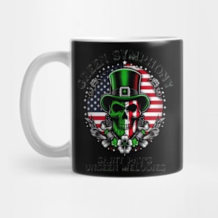 Green Symphony  Saint Pat's Unseen Melodies Mug